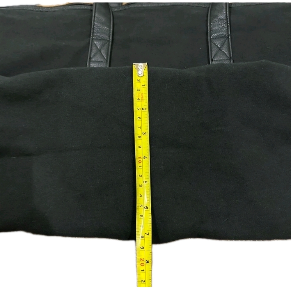 Ralph Lauren Black Duffle Bag w/ Silver Polo Horse Logo Gym/ Travel /Work (NWOT) - Picture 11 of 11